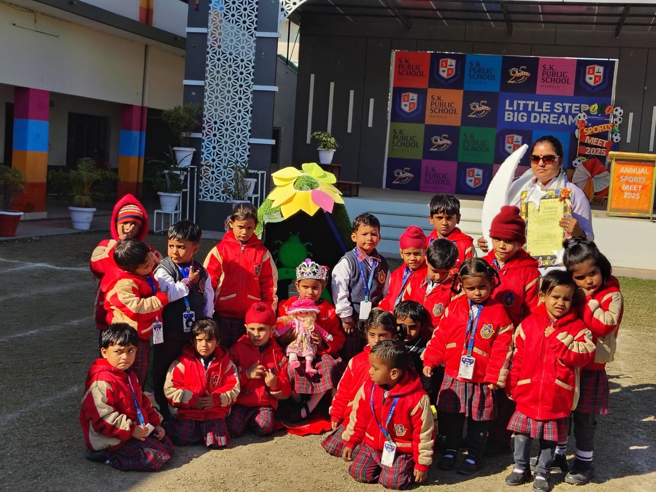 Special Invitation to ChandaMama by Our Little Stars of Pre Nursery